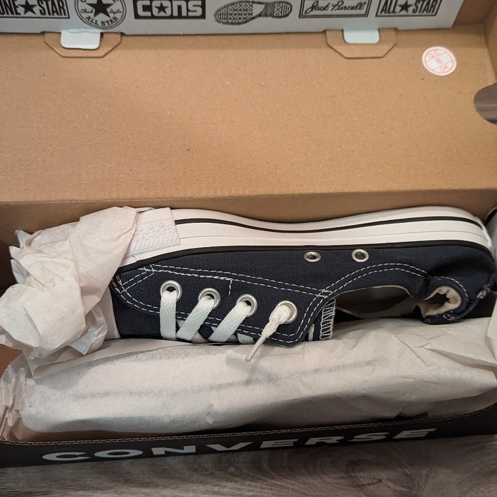 New Navy Converse Shoreline- 7.5
